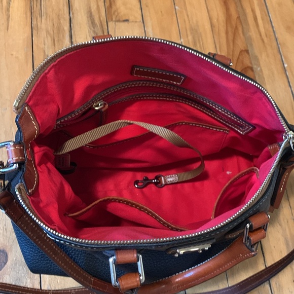 Dooney & Bourke leather satchel - Picture 4 of 6